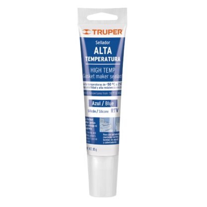 Sellador de silicón azul para altas temperaturas, 85 g ALTE-A