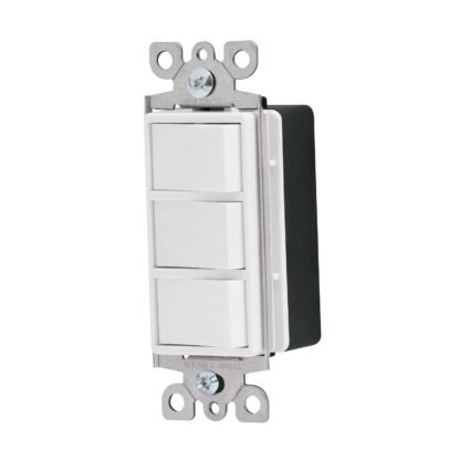 Interruptor triple, línea Classic, Volteck APTR-CL