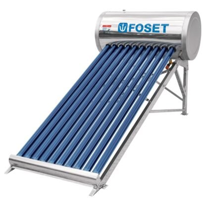 Calentador solar de agua de 10 tubos 130 L, 3 personas CALE-10S