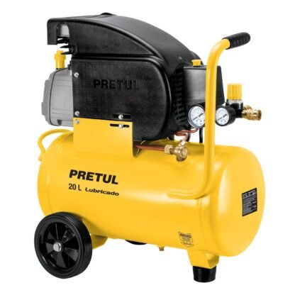 Compresor 20 L, 2-1/2 HP (potencia máxima), 127 V, Pretul COMP-20LP