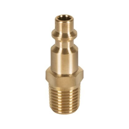 Conector rápido, tipo M, niquelado, cuerda 1/4 NPT, macho CORAL-MA-1/4