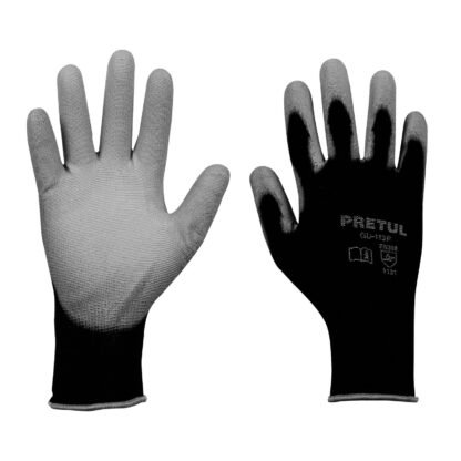 Guantes de nylon recubiertos de poliuretano, G, Pretul GU-113P