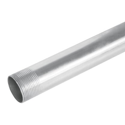 Tubo de acero roscado de 3 m pared gruesa, 1-1/4', Volteck TC-1-1/4-G